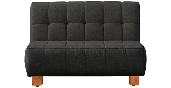 SCHLAFSOFA in Anthrazit - Anthrazit/Naturfarben, Design, Holz/Textil (125/92/102cm) - Novel