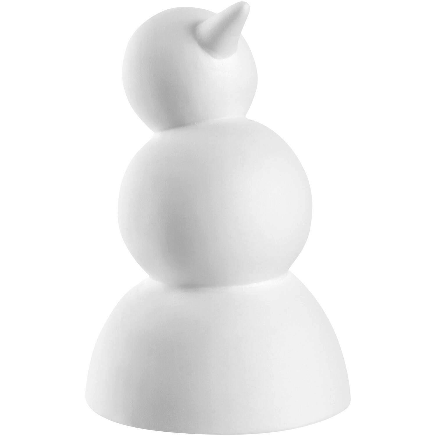 SCHNEEMANN - Weiß, LIFESTYLE, Keramik (7,00/11,50/7,00cm) - Leonardo