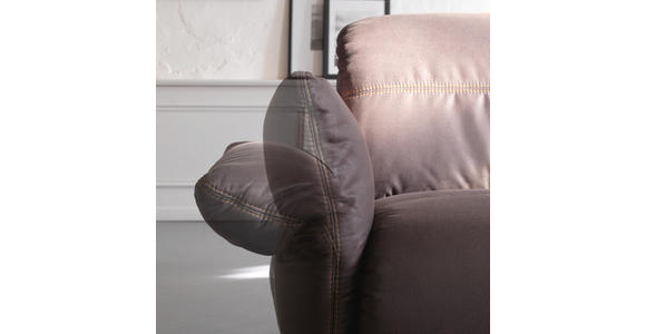 WOHNLANDSCHAFT in Textil Anthrazit, Currygelb - Chromfarben/Currygelb, Design, Textil/Metall (281/186cm) - Hom`in
