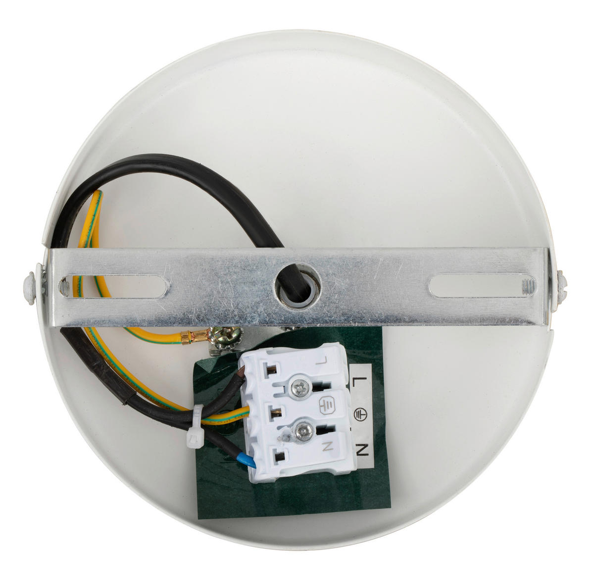 DECKENLEUCHTE  48/20 cm    - Beige, Design, Textil/Metall (48/20cm) - Collet's Monde