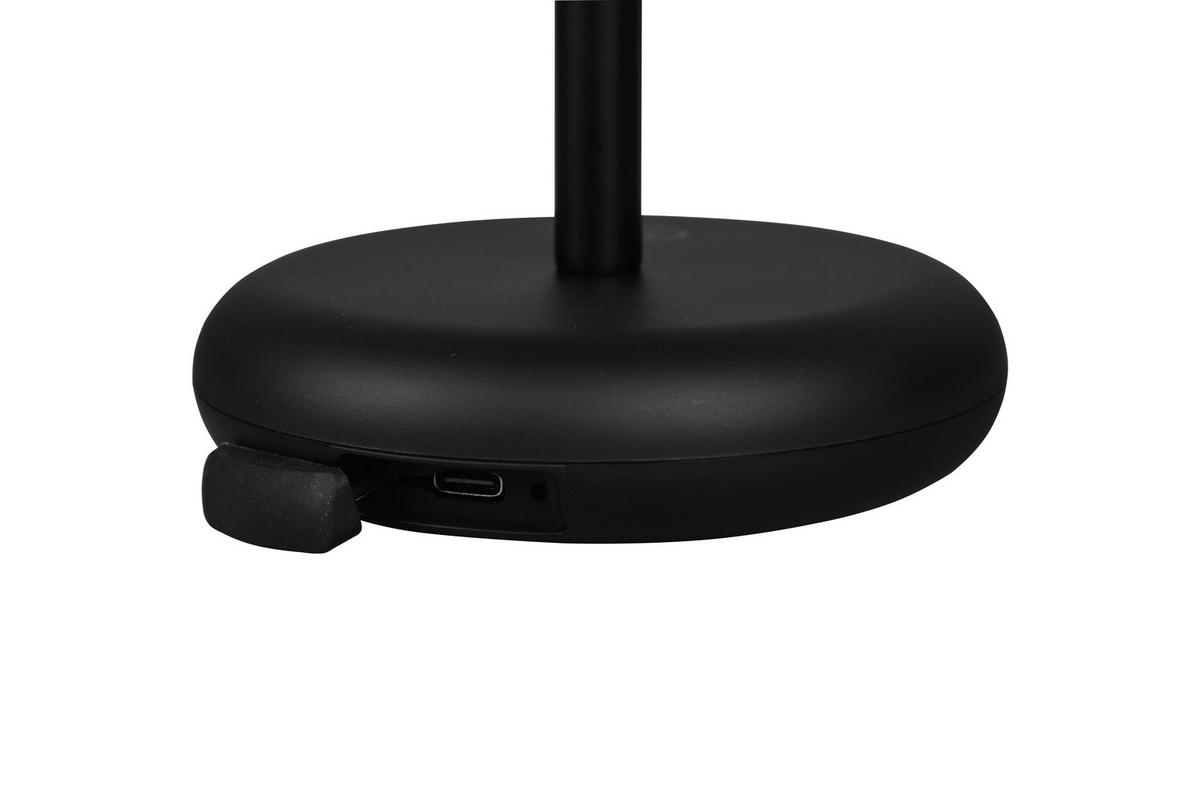 PORTABEL LAMPA Elliot 13,5/30 cm   - svart, Klassisk, plast (13,5/30cm)