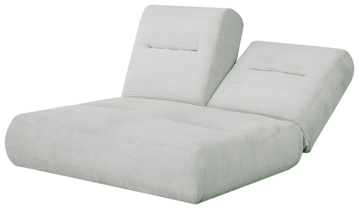 ZOFA S POSTELJNO FUNKCIJO,  svetlo siva tekstil  - svetlo siva, Design, tekstil (159/88/160cm) - Livetastic