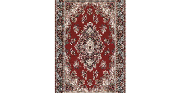 Orientalischer Webteppich Rot Pierre 160x225 cm - Rot, KONVENTIONELL, Textil (160/225cm) - Ombra