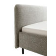 POLSTERBETT 160/200 cm  in Beige  - Birkefarben/Beige, Design, Holz/Textil (160/200cm) - Xora