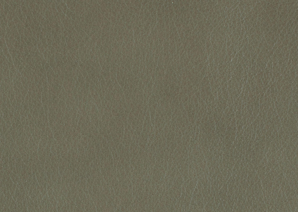 WOHNLANDSCHAFT in Echtleder Grau, Grün  - Schwarz/Grau, Design, Leder/Metall (181/336/206cm) - Beldomo Speed