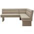 ECKBANK in Beige - Beige, Design, Leder (204/162cm) - Dieter Knoll ECKBANK in Beige - Beige, Design, Leder (204/162cm) - Dieter Knoll