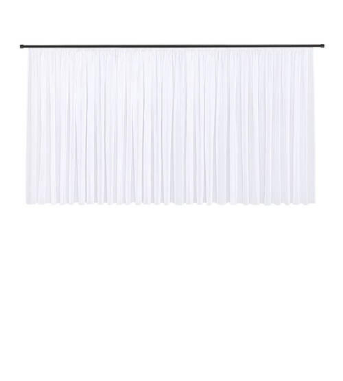 FERTIGSTORE  transparent  600/150 cm   - Weiß, Basics, Textil (600/150cm)