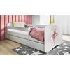 KINDER-/JUNIORBETT - Birkefarben/Weiß, MODERN, Holz/Holzwerkstoff (80/160cm) - MID.YOU
