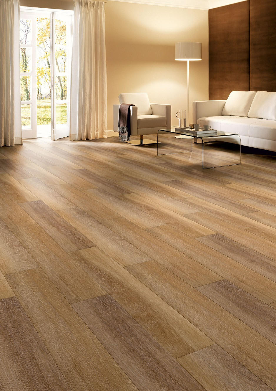 VINYLBODEN, Eiche Triest  per  m² - Design, Holzwerkstoff (121/28,8/0,85cm) - Tilo