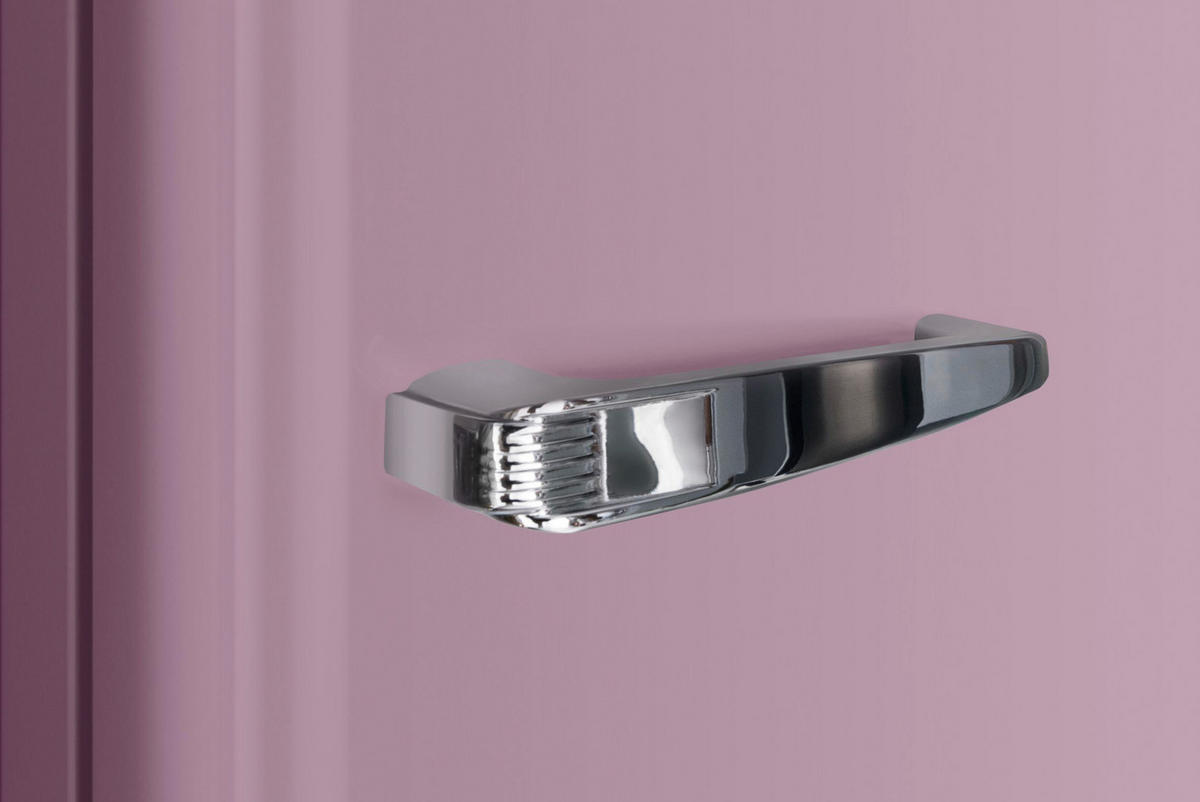 KÜHLSCHRANK 55/86/61,5 cm KS 15616 P  - Pink/Rosa, Basics, Glas/Metall (55/86/61,5cm) - Amica