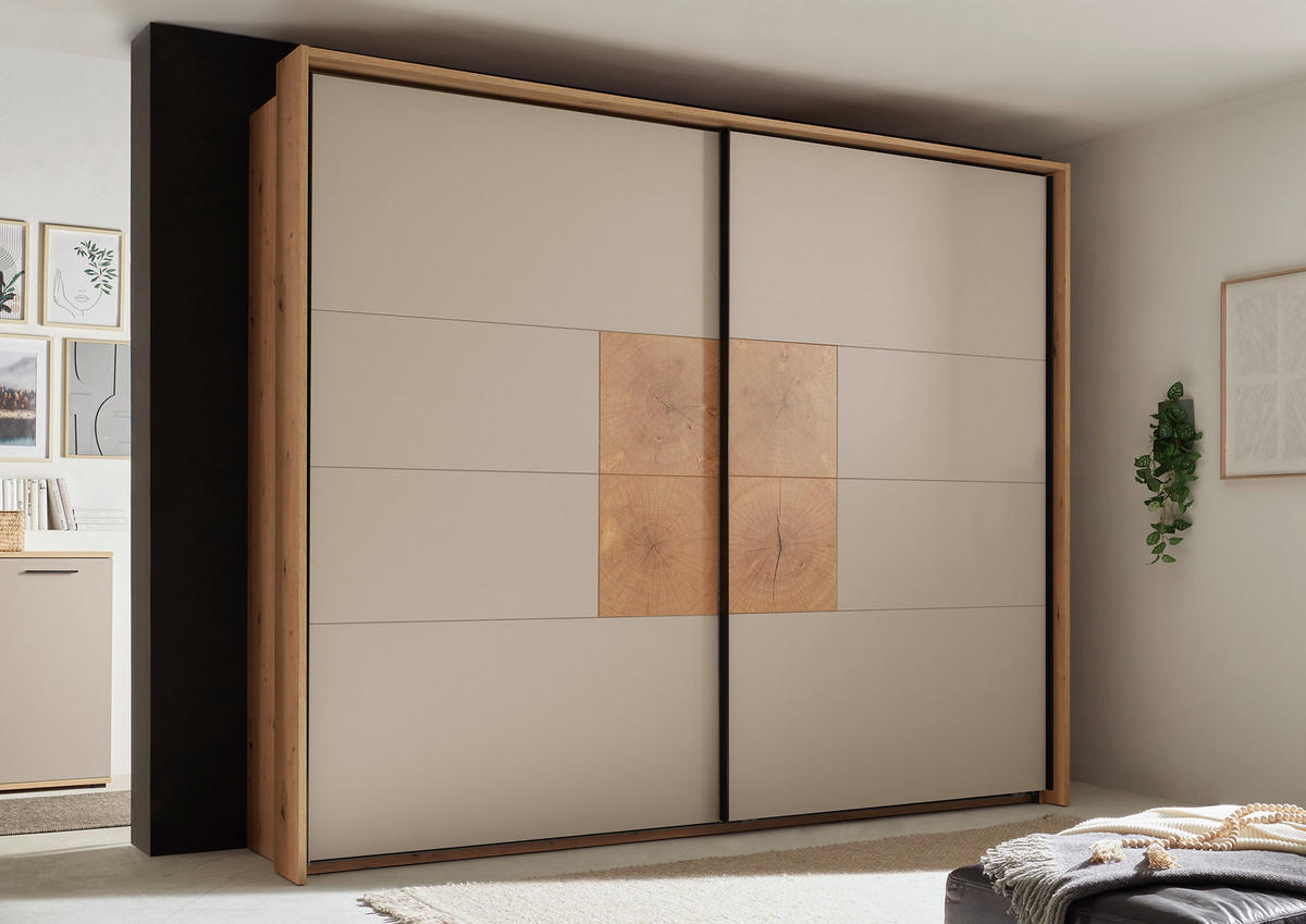 DÍSZKERET - Artisan tölgy, Konventionell, faalapú anyag (280/230/23cm) - Xora