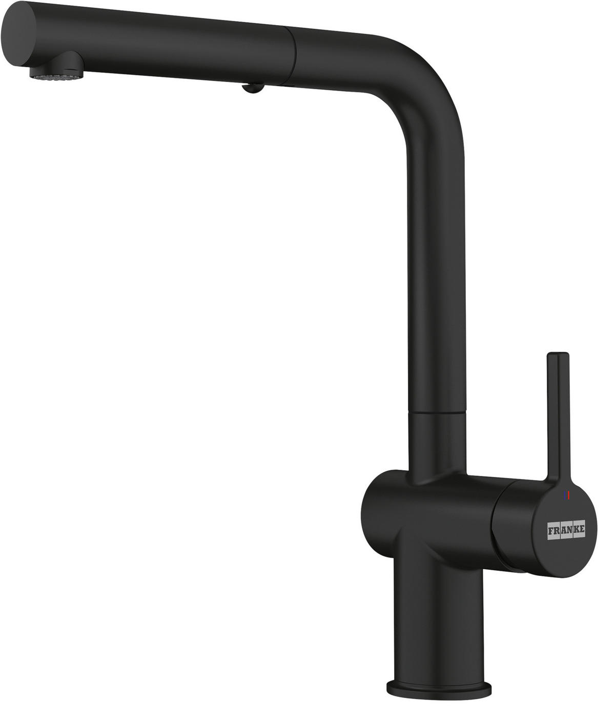 KÜCHENARMATUR - Schwarz, Basics, Metall (24/31,2/5cm) - Franke