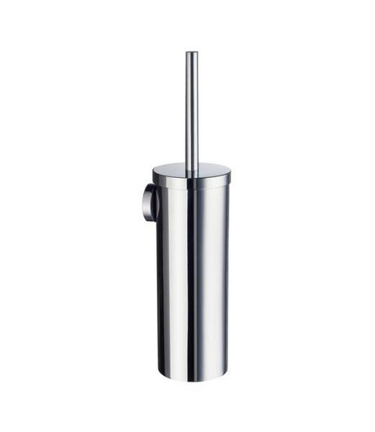 WC GARNITURA SA ČETKOM  boja hroma  metal  - boja hroma, Dizajnerski, metal/plastika (11,9/39cm)