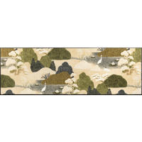 LÄUFER 60/180 cm Zen Flow Multicolor  - Multicolor, Basics, Kunststoff/Textil (60/180cm) - wash+dry