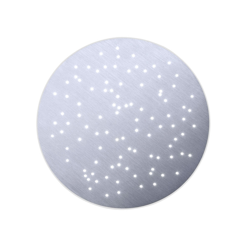 LED-DECKENLEUCHTE 25 W  48/5 cm    - Alufarben, Design, Kunststoff/Metall (48/5cm) - Paul Neuhaus