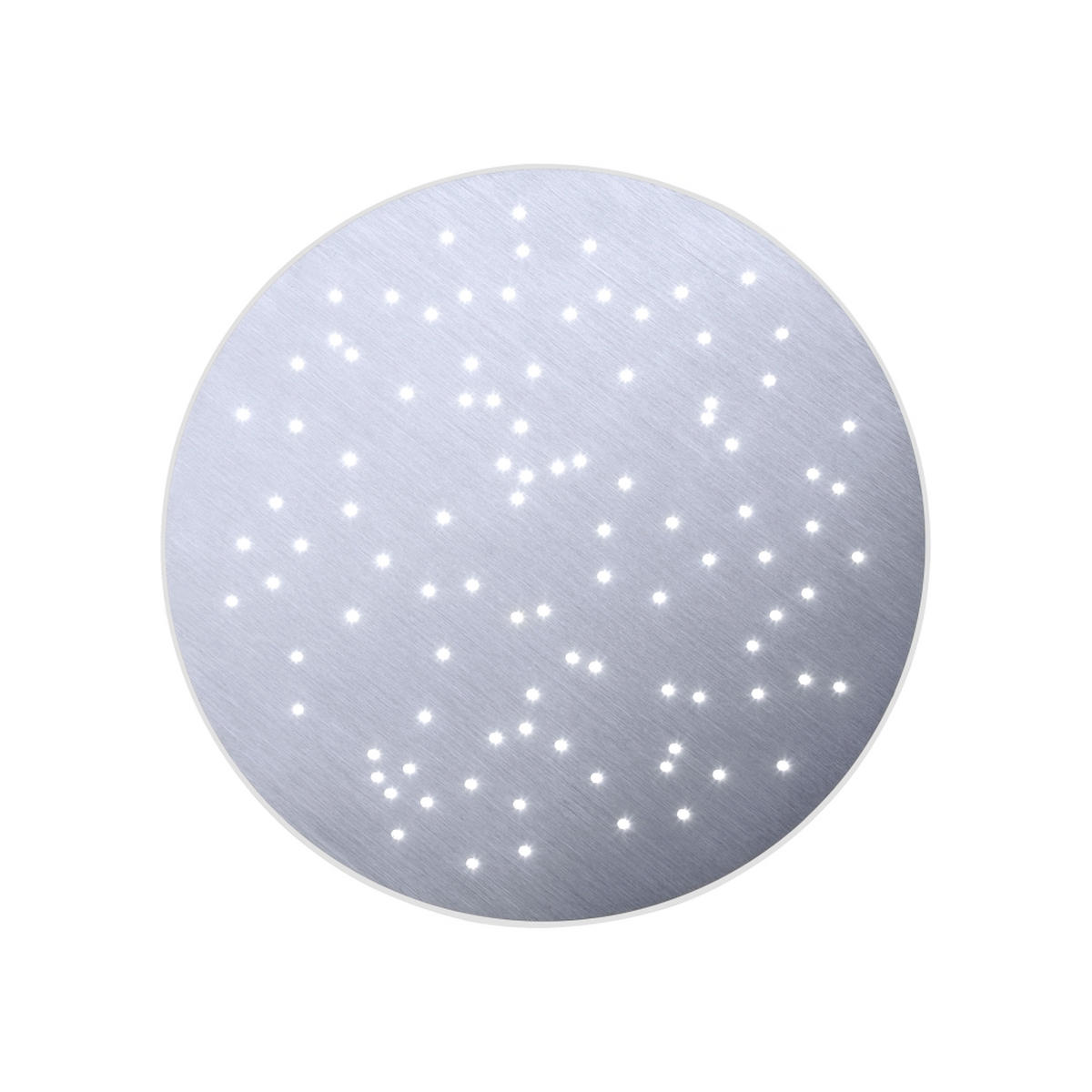 LED-DECKENLEUCHTE 25 W  48/5 cm    - Alufarben, Design, Kunststoff/Metall (48/5cm) - Paul Neuhaus