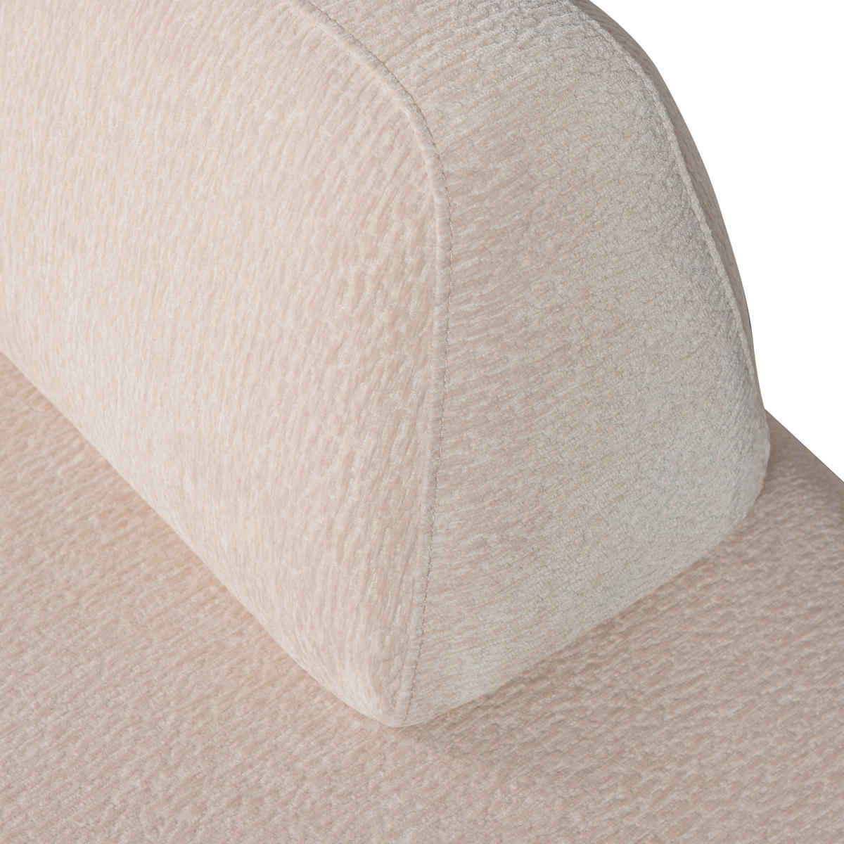 SESSEL in Struktur Sandfarben  - Sandfarben/Schwarz, Design, Kunststoff/Textil (100/70/116cm) - Livetastic