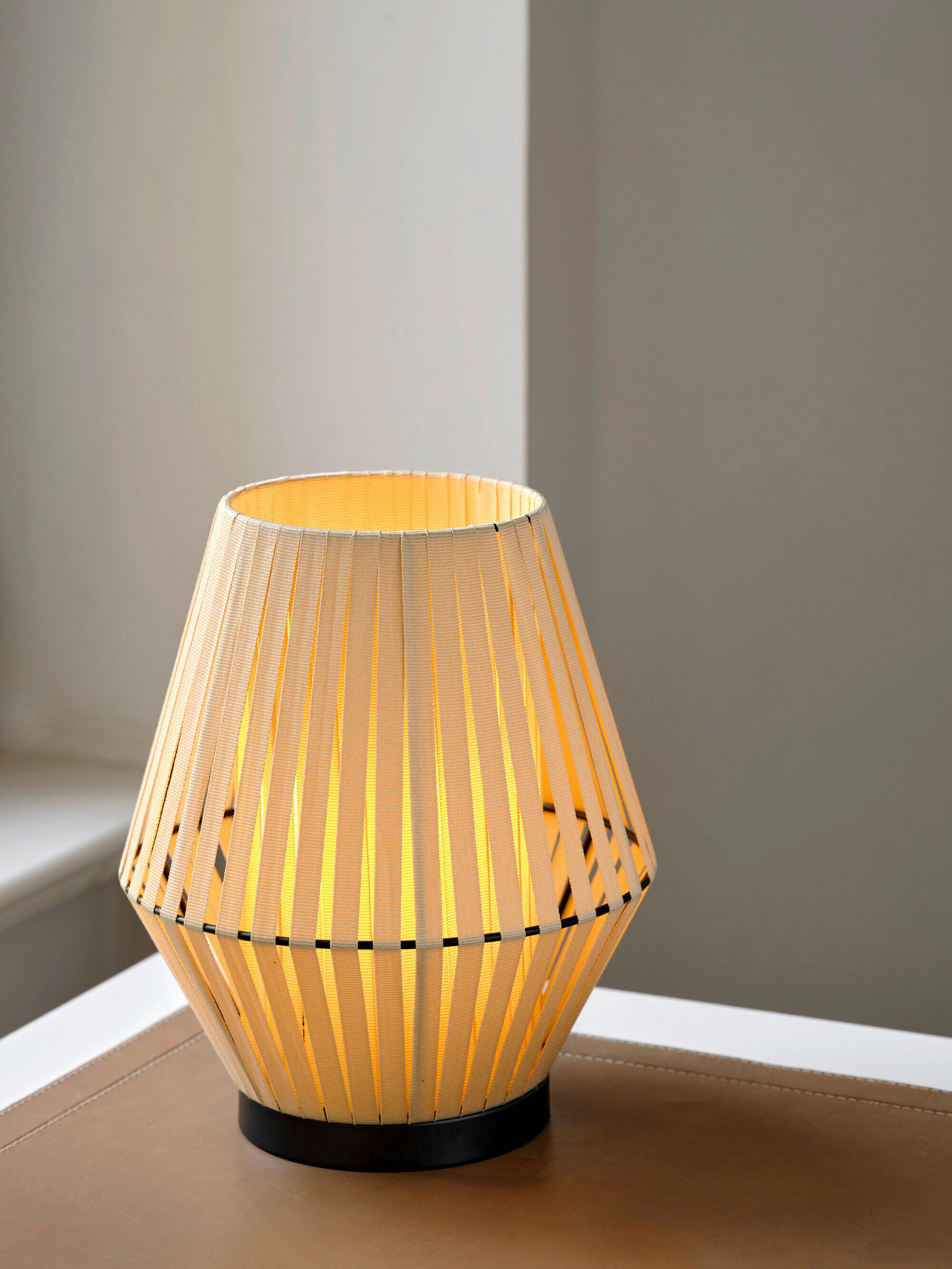 Thumbnail - Osram Tischleuchte, Beige, Metall, Textil, 24.5 cm, Lampen & Leuchten, Innenbeleuchtung, Leuchten nach Räumen, Bürolampe...