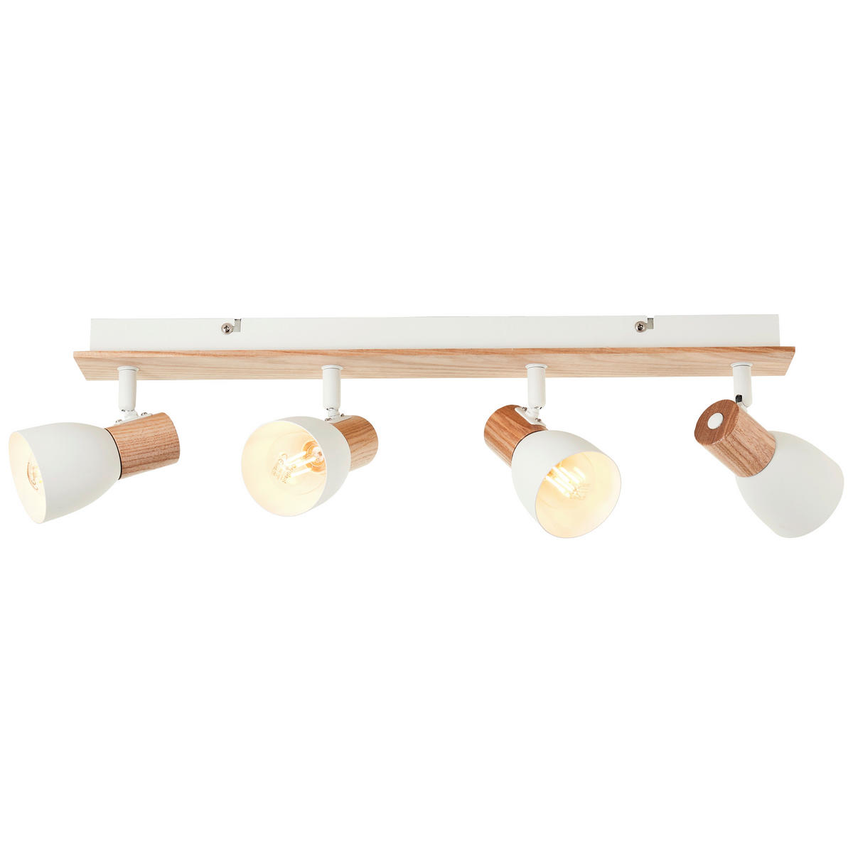 STRAHLER - Weiss/Naturfarben, Basics, Holz/Metall (52/7cm) - Brilliant