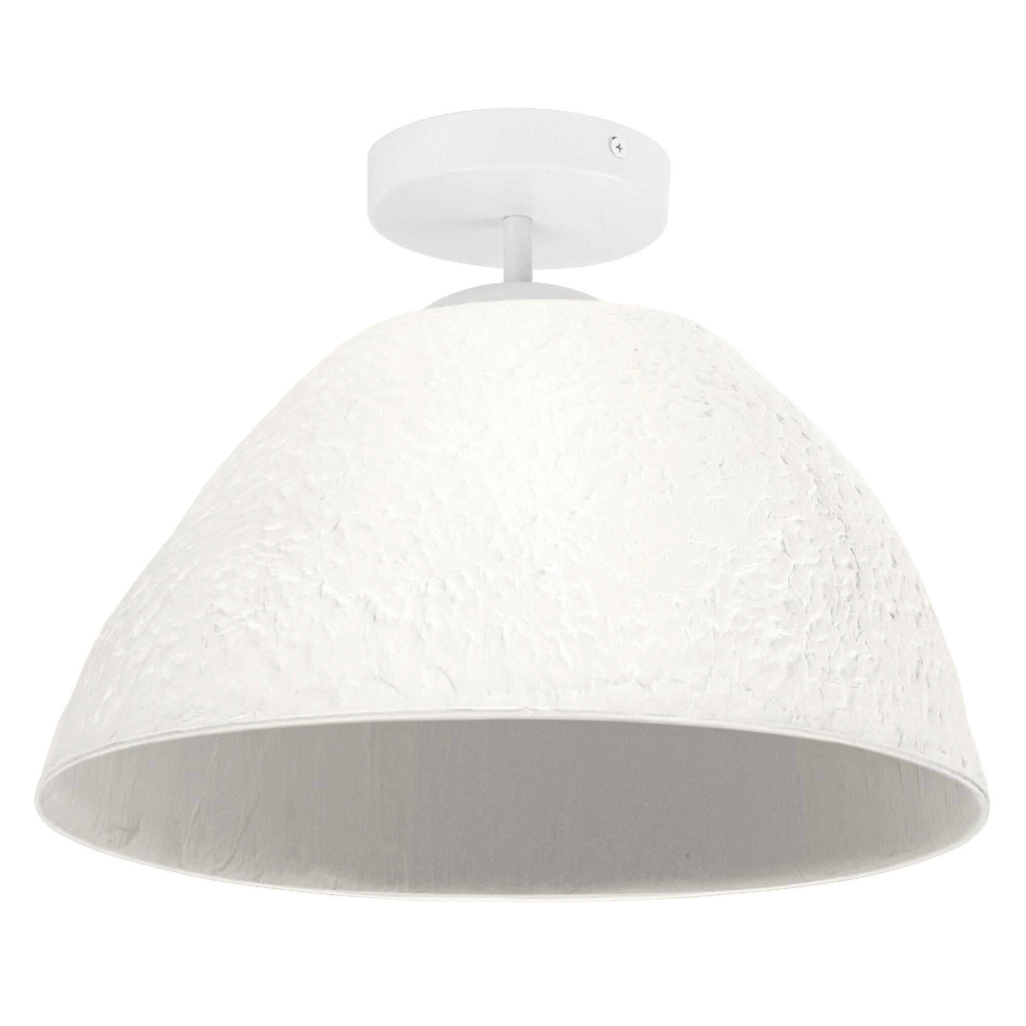 DECKENLEUCHTE  37.5/28.8 cm    - Basics, Papier/Metall (37.5/28.8cm) - Osram