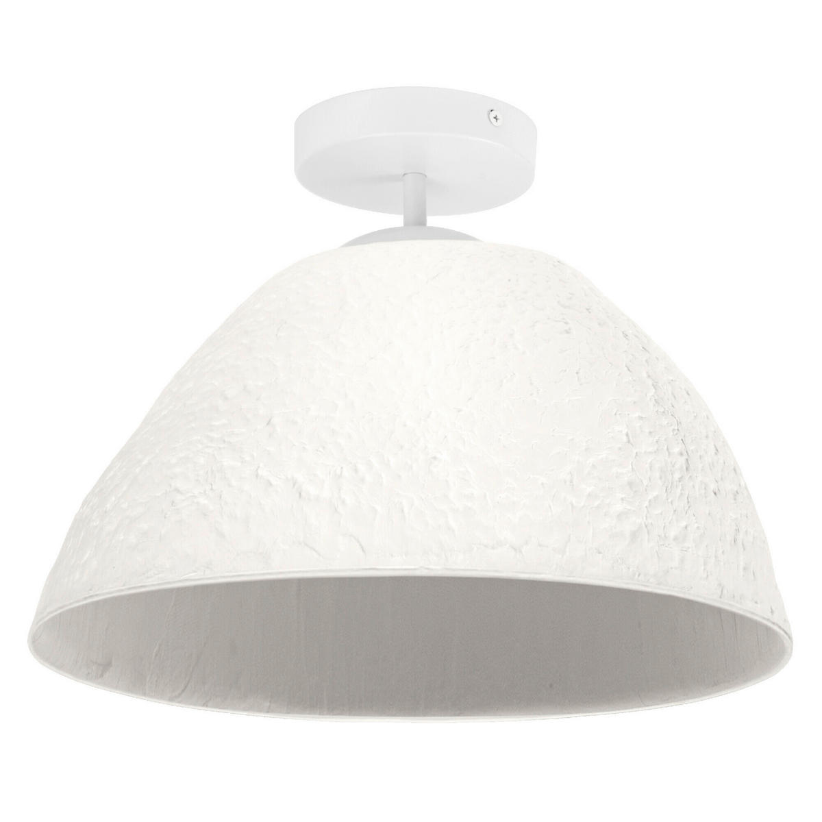 DECKENLEUCHTE  37.5/28.8 cm    - Basics, Papier/Metall (37.5/28.8cm) - Osram