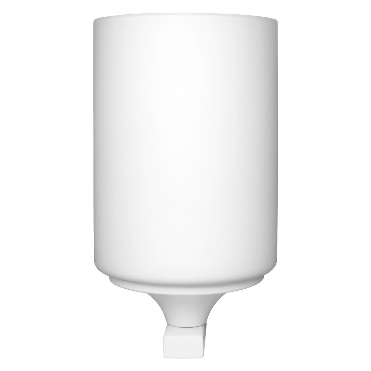 AUßENLEUCHTE 21/11,8/21,2 cm   - Weiß, Basics, Glas/Metall (21/11,8/21,2cm) - Osram