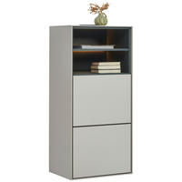 SCHUHSCHRANK Kaschmir  - Kaschmir, Design, Holzwerkstoff (55/118/41cm) - Voleo