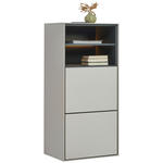 SCHUHSCHRANK RENO  in 55/118/41 cm  - Kaschmir, Design, Holzwerkstoff (55/118/41cm) - Voleo