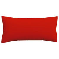 KOPFKISSENBEZUG WOVEN SATIN 40/80 cm  - Dunkelrot, Basics, Textil (40/80cm) - Schlafgut