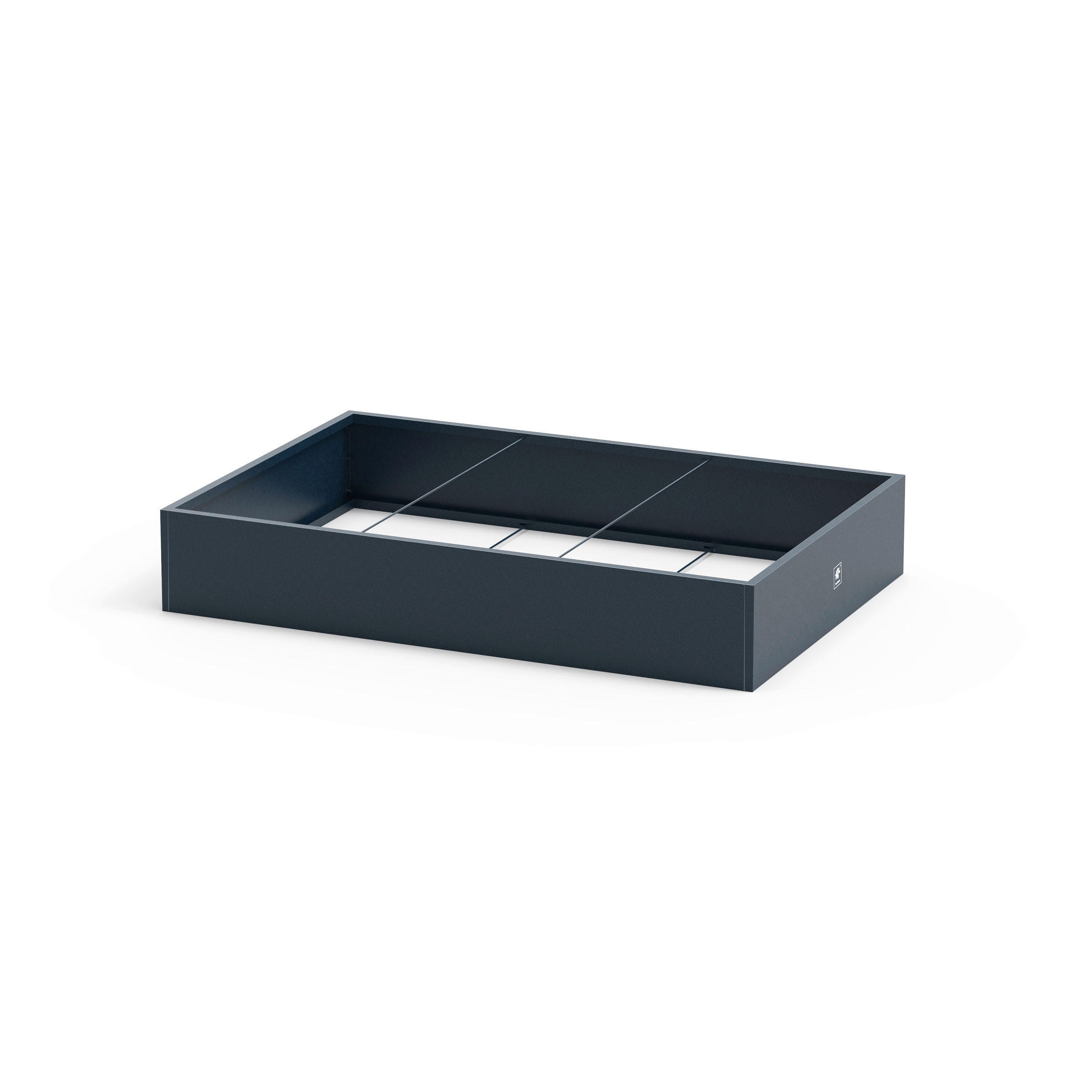 HOCHBEET 100/25/150 cm  - Anthrazit, Basics, Metall (100/25/150cm)