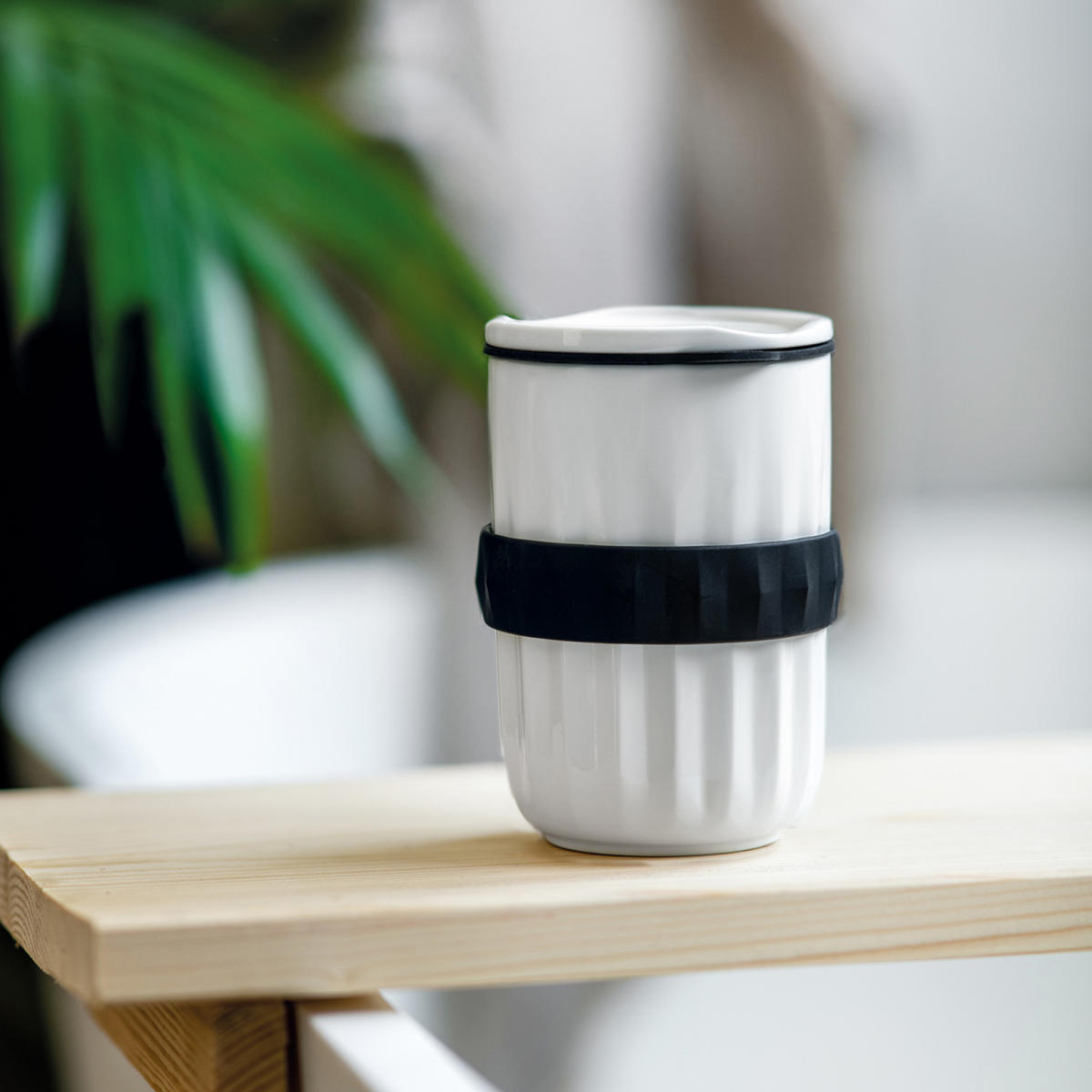 ELVITELES KÁVÉSBÖGRE 0,3 l  - fehér, Basics, műanyag/kerámia (0,3l) - like.Villeroy & Boch