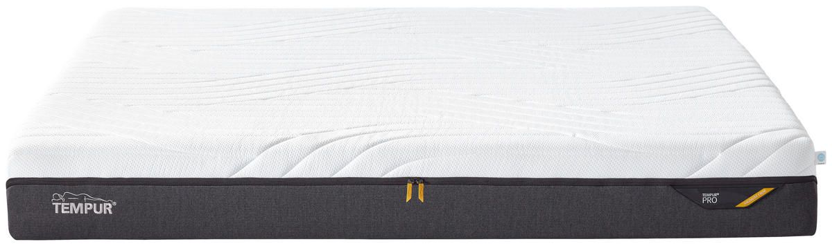 MATRATZE MEDIUM FIRM Pro® Coolquilt, 180/200 cm, Höhe ca.: 23 cm, funktional,  - Anthrazit/Weiß, Basics, Textil (180/200cm) - Tempur