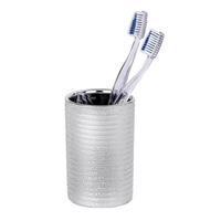 TANDBORSTGLAS keramik  - silver, Basics, keramik (7,5/11,2cm)