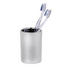 ZAHNPUTZBECHER - Silberfarben, Basics, Keramik (7,5/11,2cm)