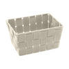 KOŠÍK béžová - béžová, Basics, plast (19/9/14cm)