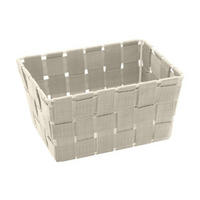 KOŠÍK béžová - béžová, Basics, plast (19/9/14cm)