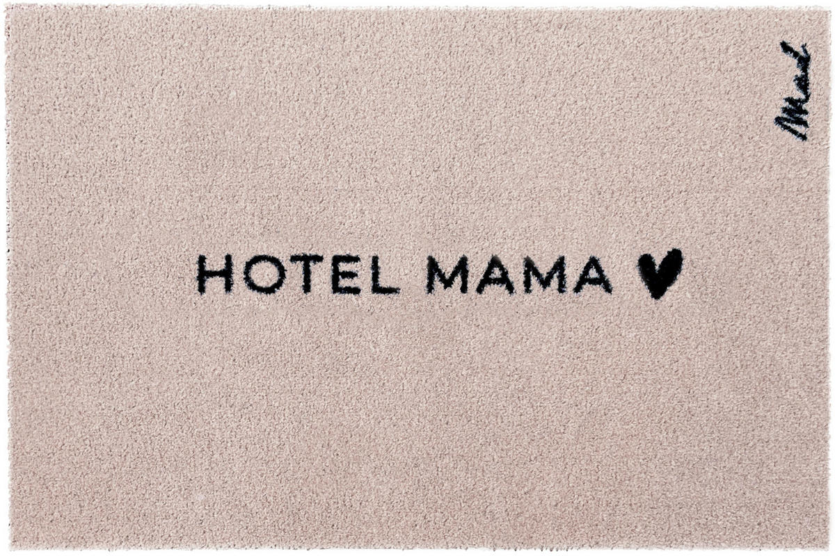 FUßMATTE  50/75 cm  Creme  - Creme, Trend, Kunststoff (50/75cm) - madaboutmats