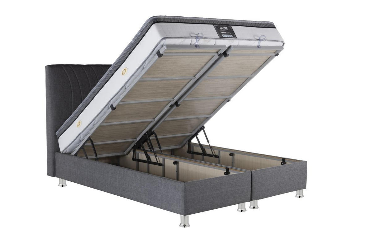 BOXSPRING KREVET    160/130/200 cm   - Osnovno (160/130/200cm) - Ti'me