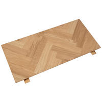 ANSTECKPLATTE - Eichefarben, Trend, Holz (95/45/2,5cm) - Livetastic