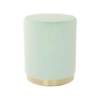 HOCKER Mintgrün  - Mintgrün, MODERN, Kunststoff (36/44/36cm) - Kayoom
