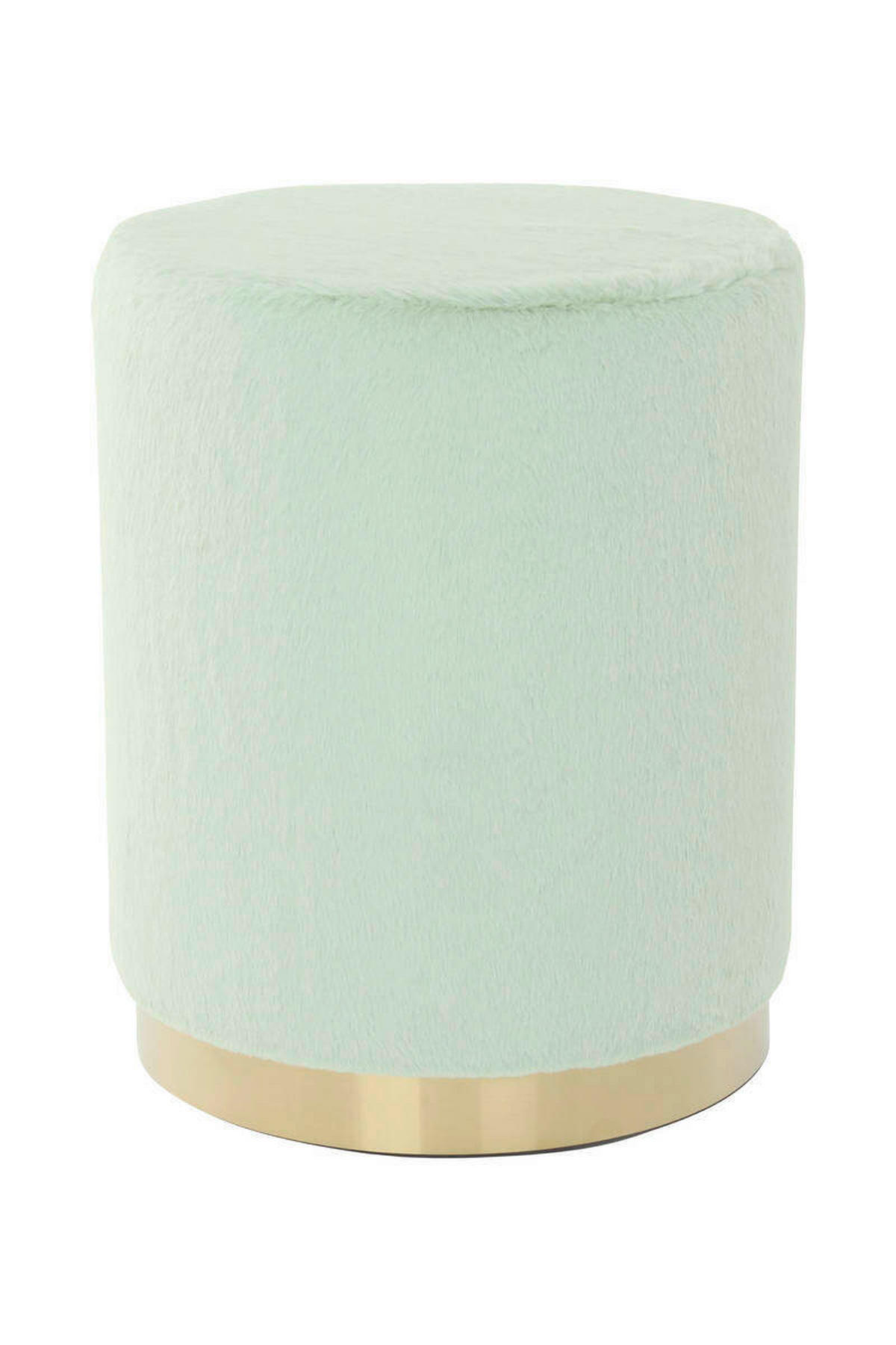 HOCKER Mintgrün  - Mintgrün, MODERN, Kunststoff (36/44/36cm) - Kayoom