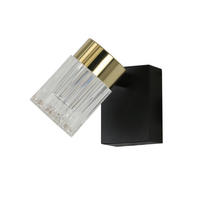 LED-WANDLEUCHTE Erovia  14/8.5/5.5 cm  - Goldfarben, Design, Metall (14/8.5/5.5cm)