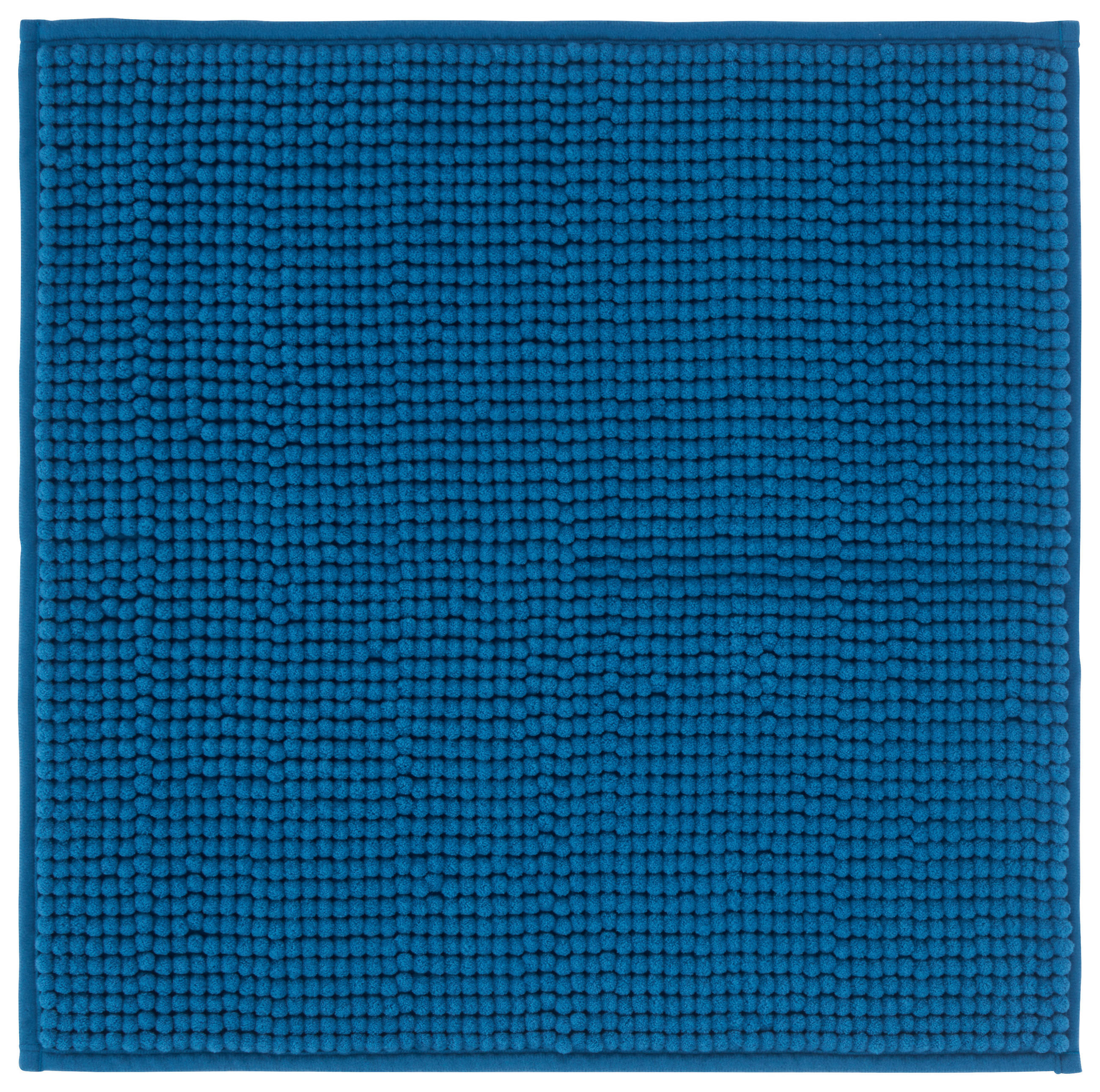 BADEMATTE  50/50 cm  Petrol   - Petrol, Basics, Textil (50/50cm) - Esposa
