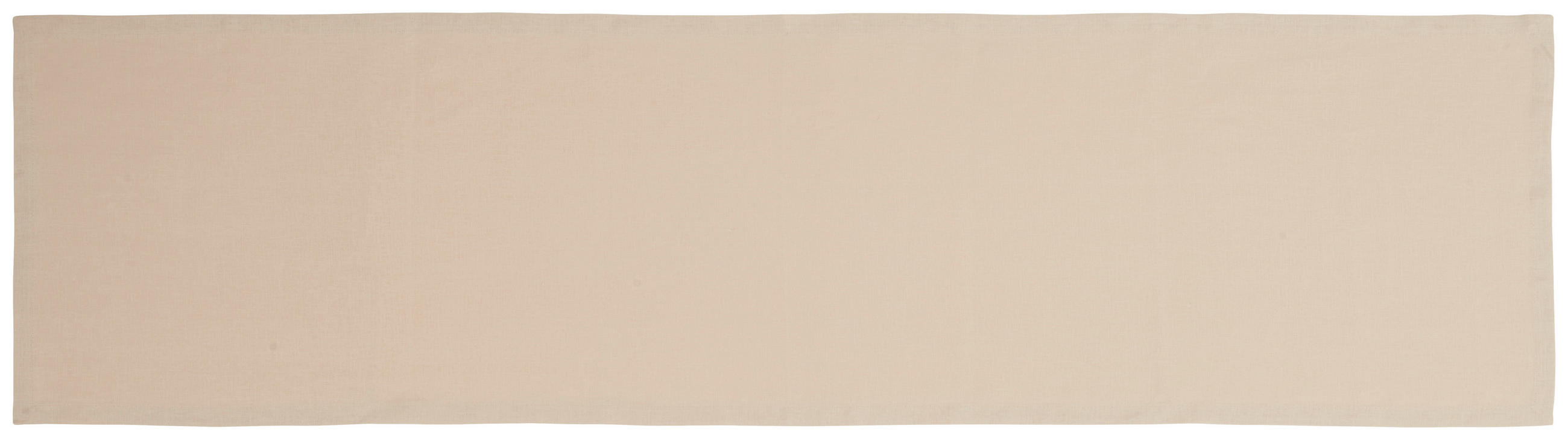 TISCHLÄUFER Textil Leinenoptik Beige 40/150 cm  - Beige, Basics, Textil (40/150cm) - Novel
