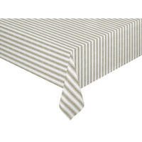 BORDSDUK textil grön, vit 140/250 cm  - vit/grön, Basics, textil (140/250cm)
