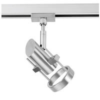 SCHIENENSYSTEM-STRAHLER - Nickelfarben, Basics, Metall (15cm) - Fischer & Honsel