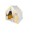 SPIELHAUS 119/122/94 cm Thilda  - Birkefarben/Multicolor, Basics, Holz/Textil (119/122/94cm) - Pinolino