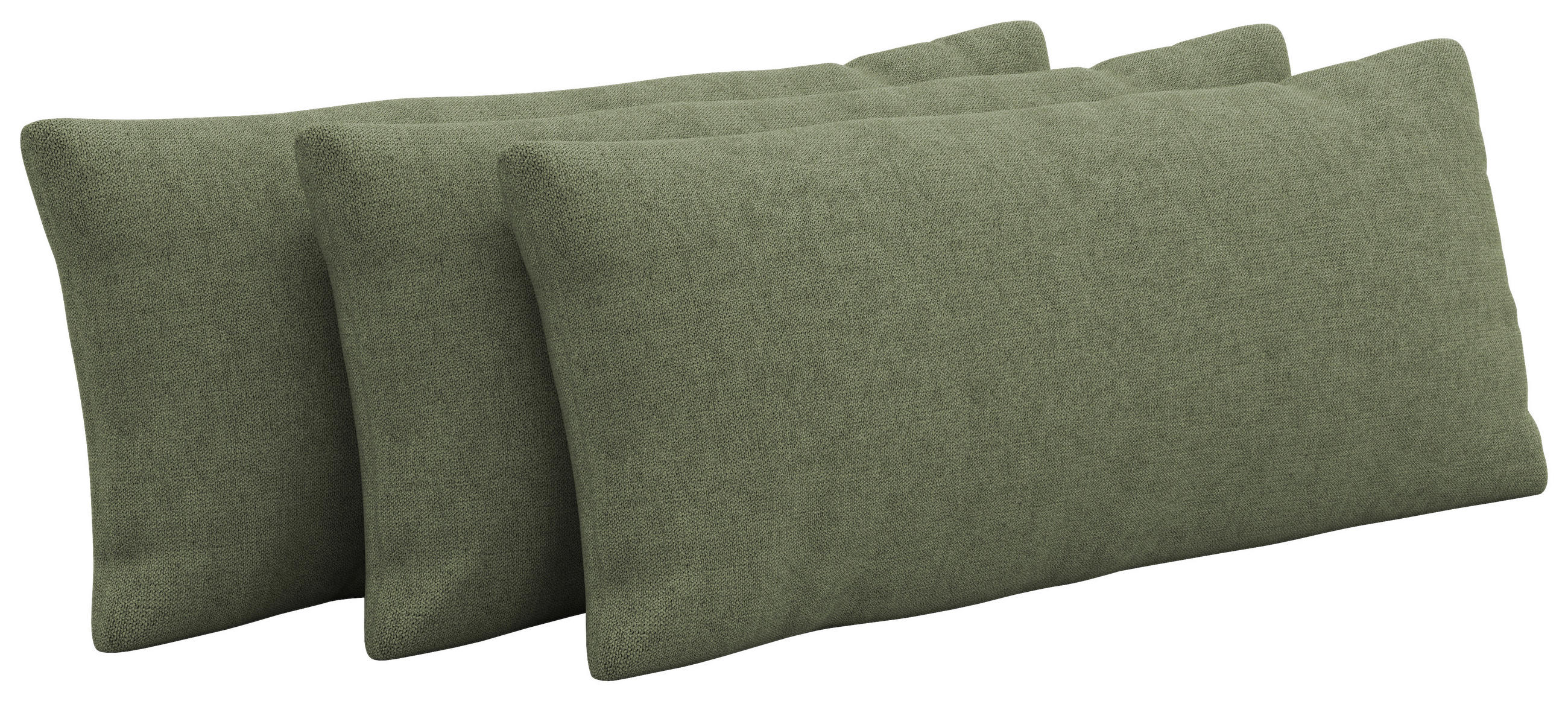 NIERENKISSEN  - Olivgrün, Konventionell, Textil (65/25cm) - Sit & More