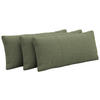 NIERENKISSEN  - Olivgrün, KONVENTIONELL, Textil (65/25cm) - Sit & More