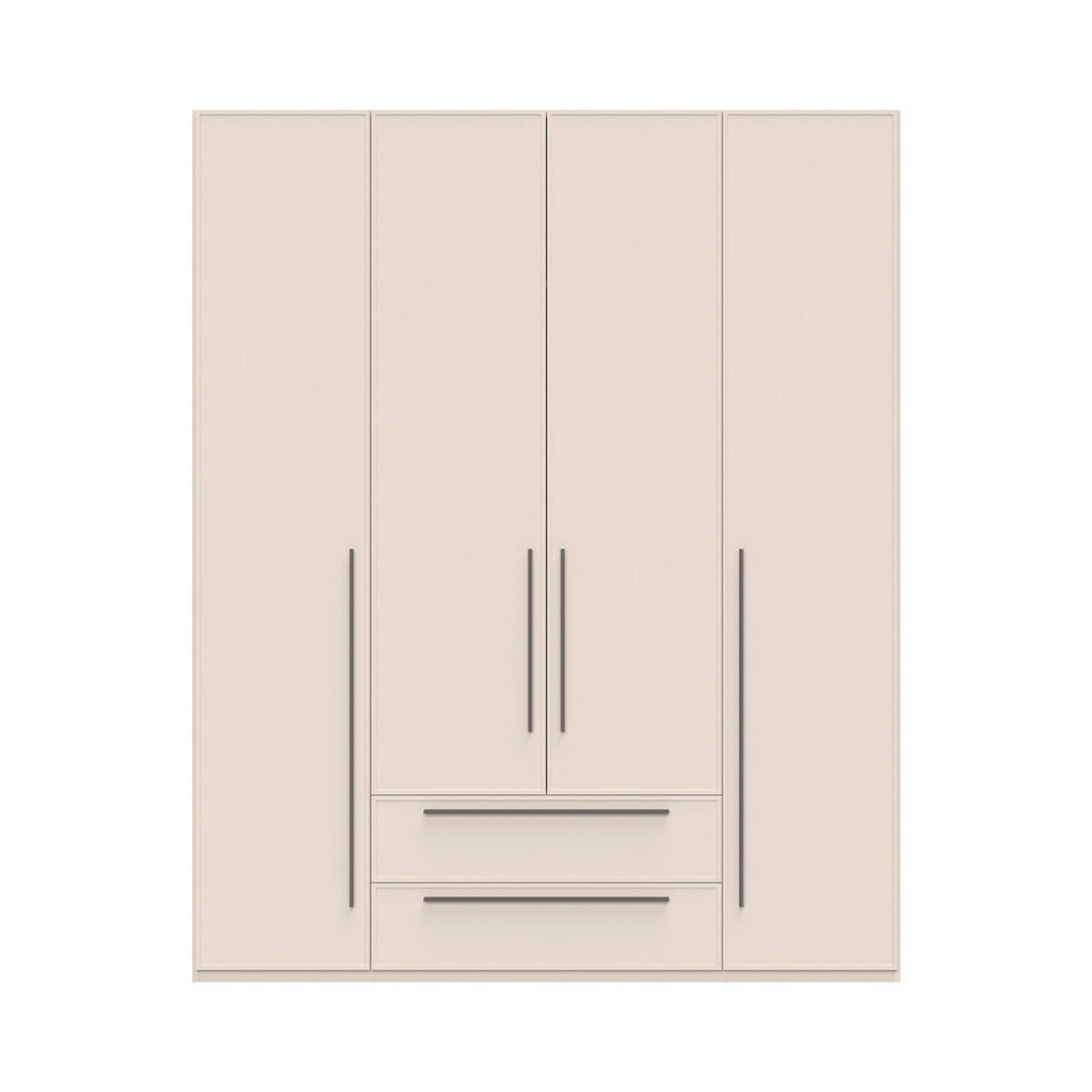 ORMAR SA KLASIČNIM VRATIMA  182/224/56 cm  - Dizajnerski, pločasti materijal/plastika (182/224/56cm)